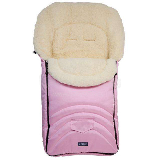 Womar S8 Standart Art.3-Z-SW-S8-004 Pink    Спальный мешок на натуральной овчинке для коляски
