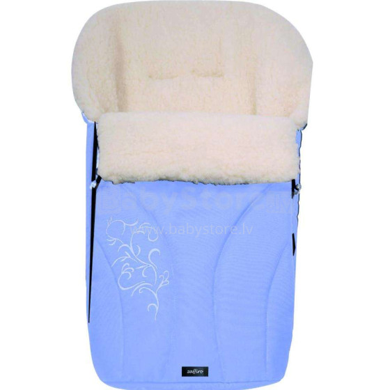 Womar S25 Exclusive  Art.3-Z-SW-S25E-013 Dark Blue   Спальный мешок на натуральной овчинке для коляски
