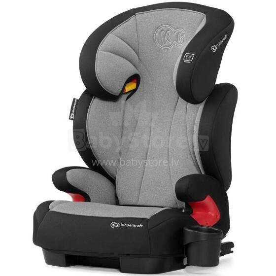 KinderKraft'20 Unity Isofix Art.KKFUNITGRY0000 pilka vaikiška automobilio kėdutė 15-36kg
