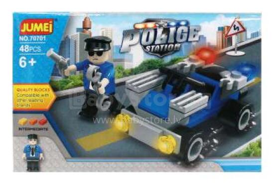 Jumei miesto policijos str. N-419 konstruktorius, 48vnt