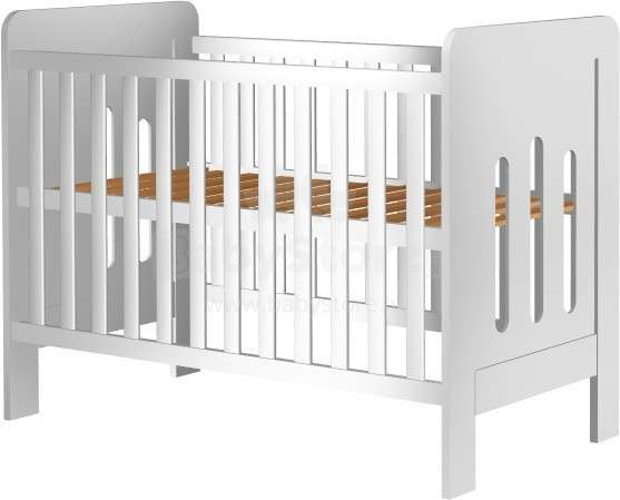Kūdikių lovelių klubas ZA Art.117595 Medinė vaikiška lova 140x70cm