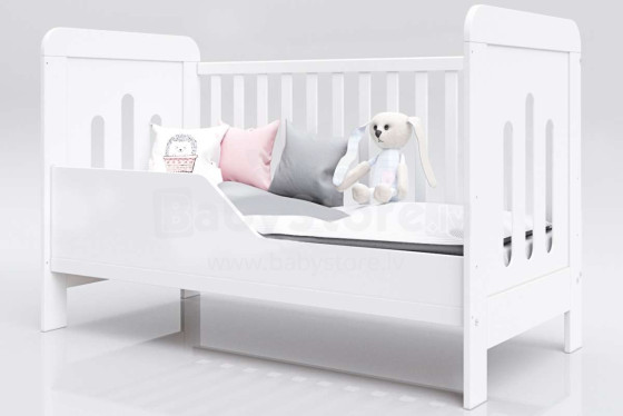 Baby Crib Club Wood  Art.117601  Дополнительная боковина для кроватки 120см