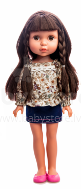 MingMing Girls  Art.M-750   Модная виниловая кукла с шёлковыми волосами,33см