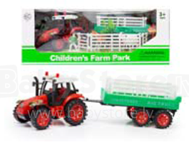 BBL Toys Tractor Art.Y-622 Inercijas traktors ar piekabi