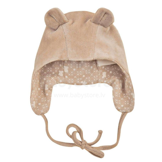 Bio Baby Teddy Hat Art.97220937 Mazuļu (zīdaiņu) kokvilnas cepure