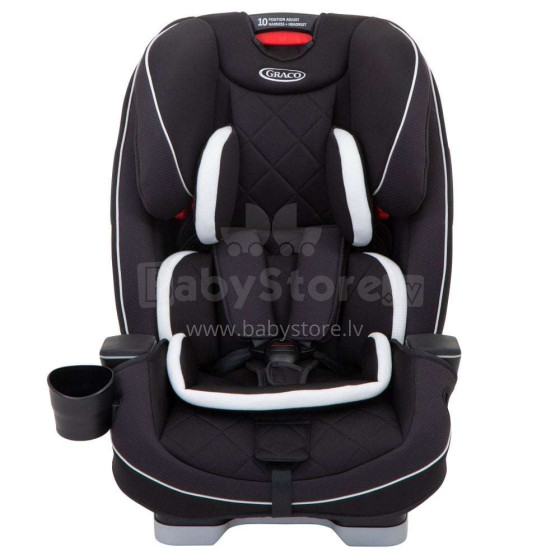 Graco'20 Slimfit XL Art.8AE998BLCEU Black Bērnu autokrēsliņš (0-36 kg)