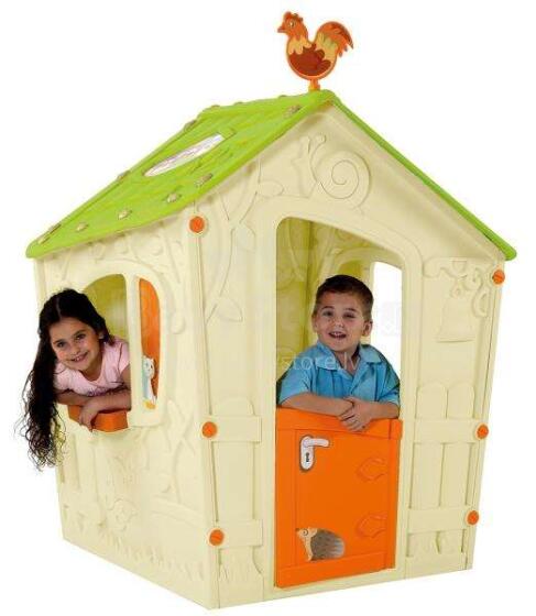 „Keter Magic Playhouse“ teatras, 29231601, smėlio spalvos žaidimų namelis (puikios kokybės)