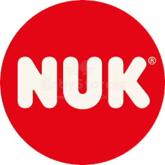 Nuk Genius Art.SU81 Latekso ortodontinis masalas 2vnt (0-6 mėn.)