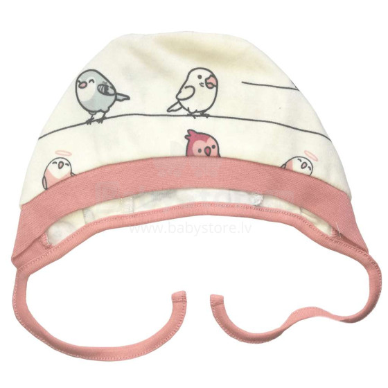 Cango Art.KGSS-133 Birds Mazuļu (zīdaiņu) kokvilnas cepure