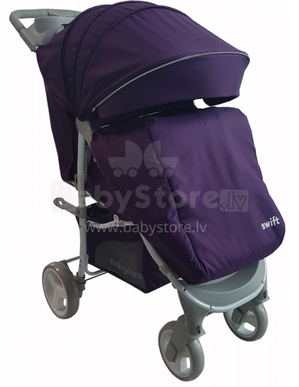 Aga Design Baby Care Swift Art.401 Purple   Детская Спортивная коляска
