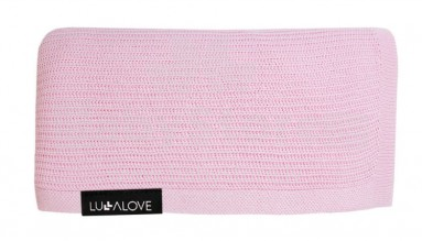 Lullalove Light knitted Swaddle  Art.118862 Pink