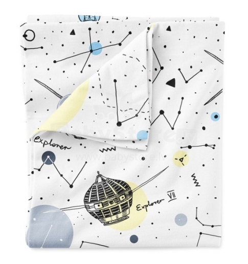 Lullalove Bedding Set Art.118871 Space  Комплект постельного белья из 2 частей, 100x135 см