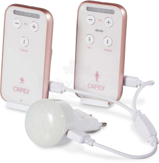 Capidi Baby Alarm Art.328288RO Rose  Bērnu uzraudzības ierīce .