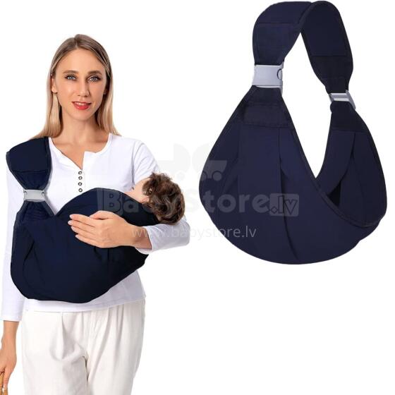 Baby Sling Adjustable/Koala Sling Art.119028 Black Daugiafunkcinis vaikų diržas