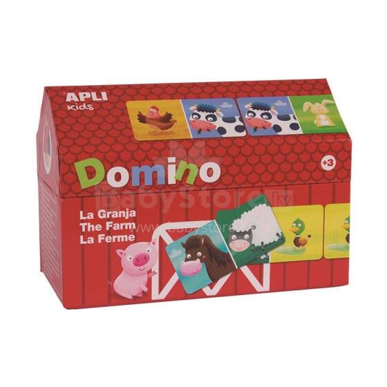 Apli Kids Ferma  Art.16493  Domino ,28pcs