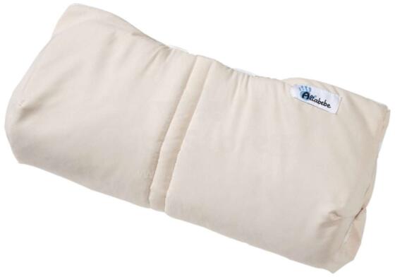„Alta Bebe“ rankinis rankinis rankinis aliejus. AL2800-08 smėlio spalvos rankinis mufas (universalus)