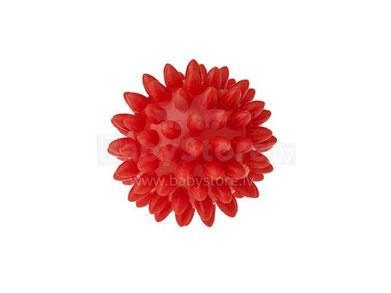 Tullo Art.AM-401Red Masāžas bumba mīksta - ezītis  (diametrs 5.4 cm)