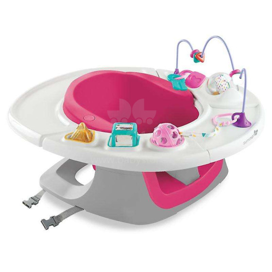 Summer Infant 4 in 1 Super Seat Pink Art.13346  Superseat   Стульчик для кормления 4in1