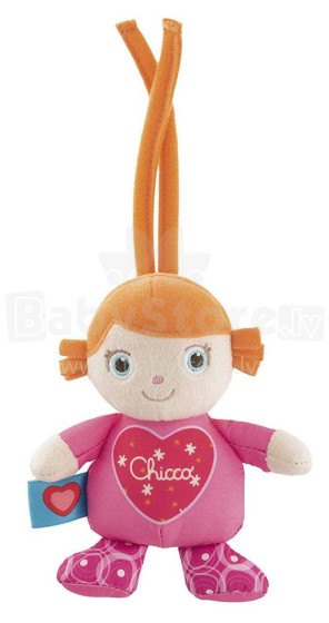 Chicco Charlotte Musical Doll  Art.09718.00 Развивающая плюшевая игрушка- для Коляски/Автокресла/Кроватки