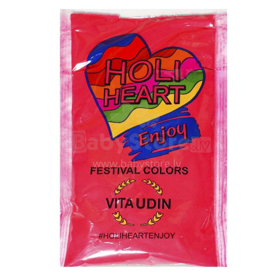 Holi Heart Art.17844  Pink Фестиваль Порошок 120gr