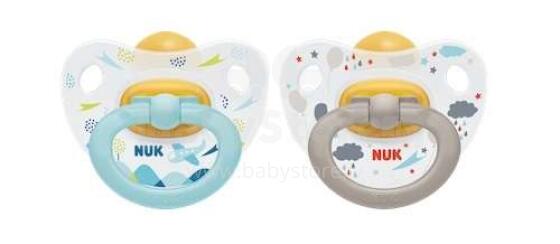 Nuk Happy Kids Art. SU52 latekso ortodontinis masalas 2vnt. (18-36 mėn.)