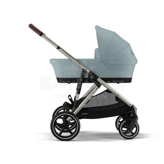 Cybex  Gazelle S Art.522002709 Sky Blue  Vidutinio pilko vežimėlis dvyniams
