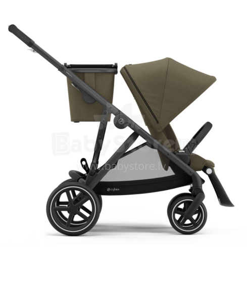 Cybex Gazelle S Art.520002921 Klasikinis smėlio spalvos vežimėlis dvynukams