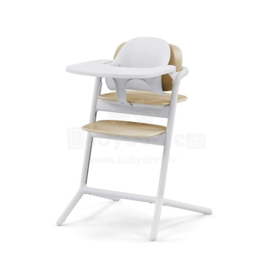 Cybex Lemo 3in1 maitinimo kėdutė Set Sand White