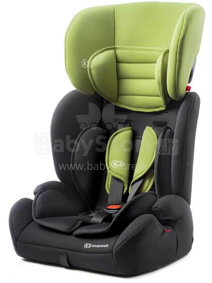 „KinderKraft Concept Art“ .KKFCONCGRN0000 „Green Child“ automobilio kėdutė 9-36kg