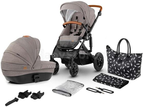„KinderKraft Prime 2 in1“ gaminys. Art .KKWPRIMBEG20000 „Beige“ universalus vežimėlis 2 in1