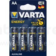 Varta Art.4106/4 High Energy  Alkaine baterija AA 1.5V LR6 ( 4 gab.)