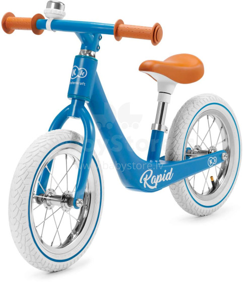 KinderKraft Rapid Art.KKRRAPIBLU0000 Blue  Детский велосипед - бегунок с металлической рамой