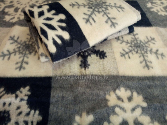 „Urga ECO Art.120520“ vilnos antklodė - antklodė (antklodė) / pledas 140x100cm