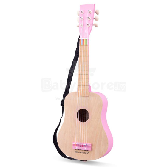New Classic Toys Guitar Art.10302 Pink Mūzikas instruments  Ģitāra