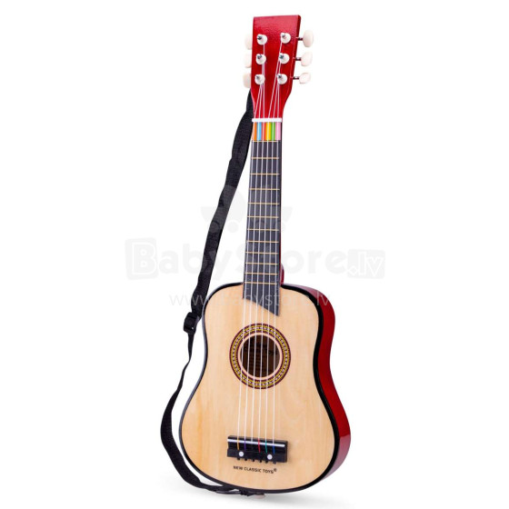 New Classic Toys Guitar Art.10304 Brown  Музыкальный инструмент Гитара