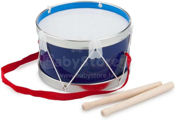 New Classic Toys Drum Art.10367 Blue Mūzikas instruments  Bungas