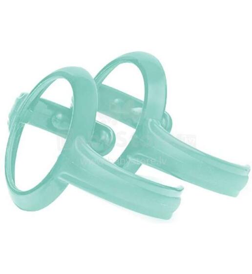 „Everyday Baby Easy Grip“ rankena, 10427 mėtų žalios spalvos buteliuko rankenėlės (2 vnt.) 6m +