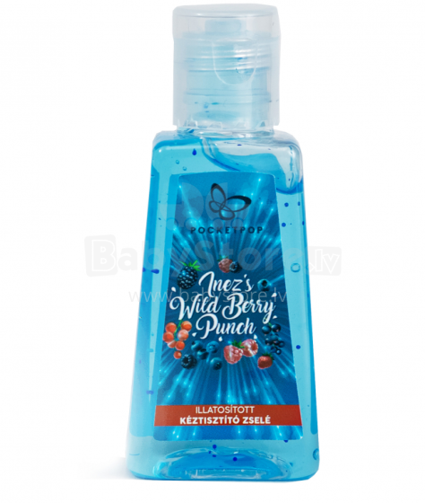 Pocketpop Cleansing Hand Gel Art.59946397 Wild Berry Punch  Гигиенический дезинфектор - гель для рук ,30мл