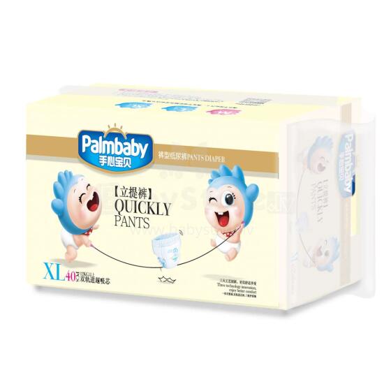PalmBaby Standart Art.121182 kelnaitės, XL dydis 12 + kg, 40 vnt.