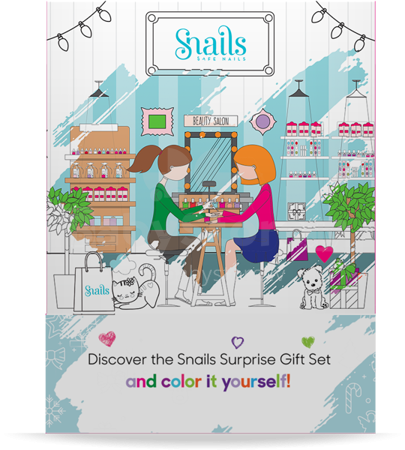 Snails Gift Box  Art.121240  Рождественский календарь Набор для юной модницы