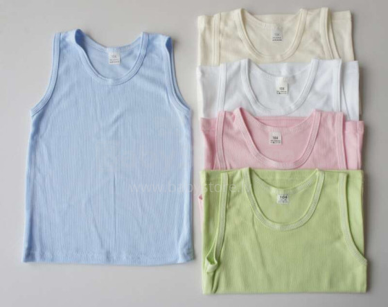 Apatiniai marškinėliai be rankovių 56 cm 11006 MARGO