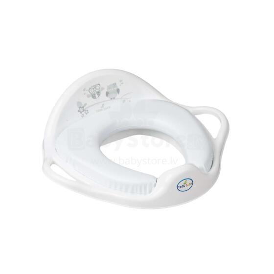 WC-SOFT tualetinė sėdynė PILKOS PELENOS baltos spalvos „TegaBaby SO-020“