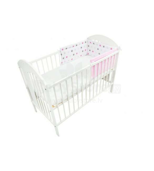Ankras Stars- Duo Pink Cot side 180 cm
