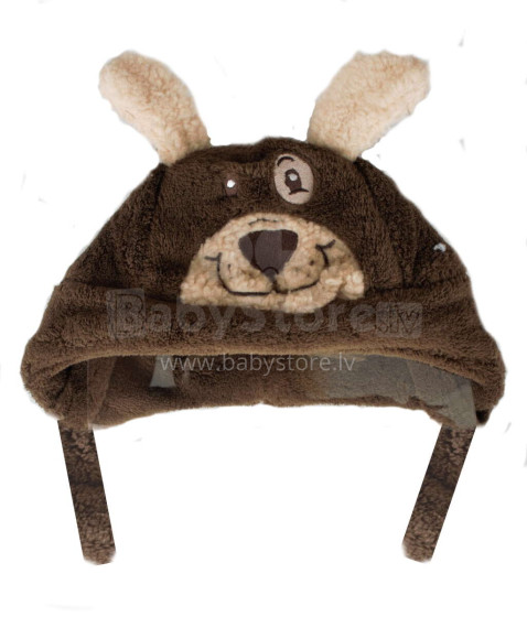 Cepure "Brown dog" CZ-06 Bobobaby, izmērs 44-46 cm -izpārdošana