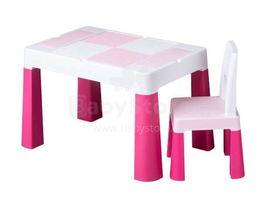 Galdiņš+krēsliņš MULTIFUN pink TegaBaby MF-001   