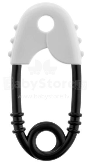 Tullo Art.174  Black and white rattle