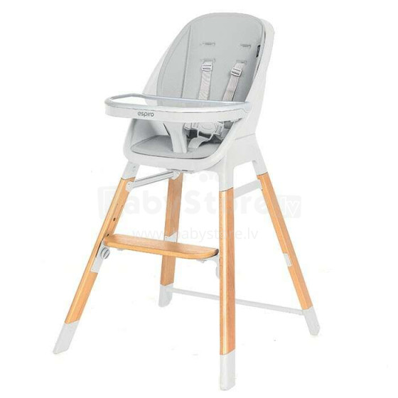 Kėdė "4 in 1" Espiro SENSE 07 balta pilka, Išpardavimas