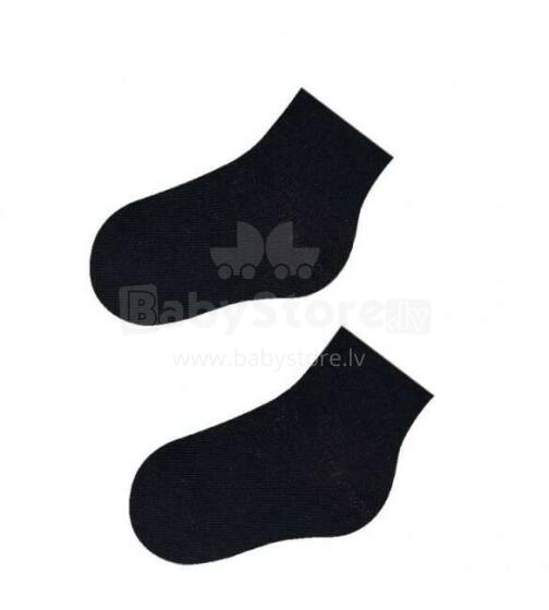 Zeķes kokvilnas BLACK 28/30 SK-33