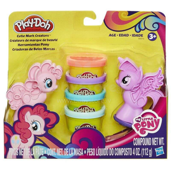„Play-Doh My Little Pony“ plastilino rinkinys