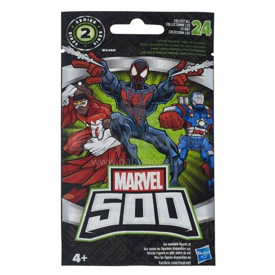 „Marvel Micro“ herojaus figūra uždarame krepšyje